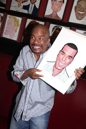 David Alan Grier with Portrait Photo