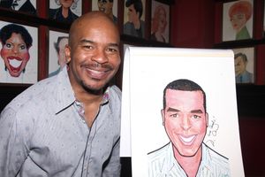 David Alan Grier with Portrait Photo