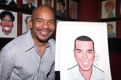 David Alan Grier with Portrait Photo