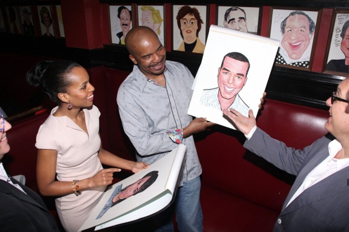 James Spader, Kerry Washington and David Alan Grier at 