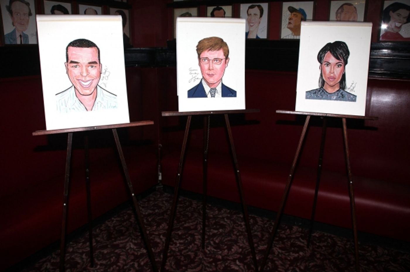 Photo Coverage: RACE Stars Receive Sardi's Portraits Photo Coverage: RACE Stars Receive Sardi's Portraits Image