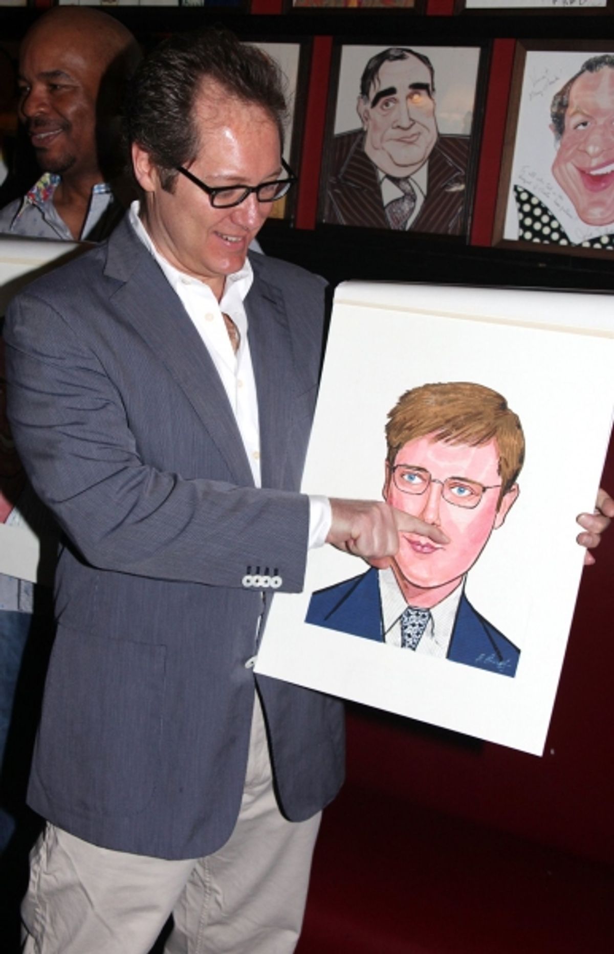 James Spader with Portrait at 
