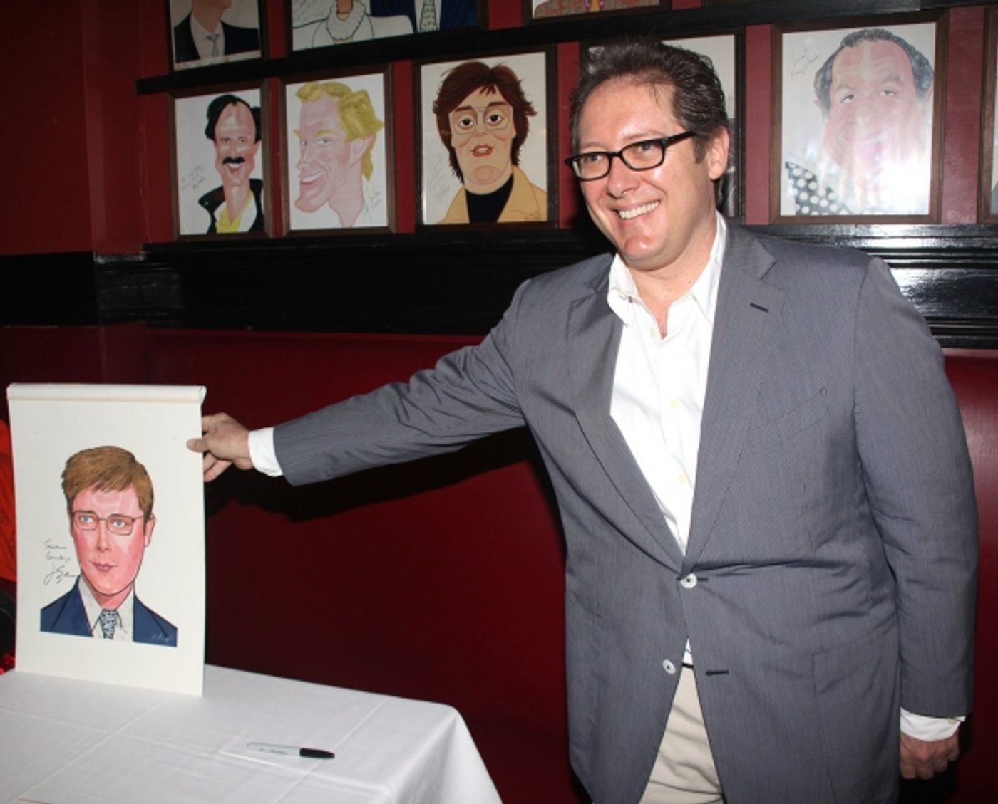 Photo Coverage: RACE Stars Receive Sardi's Portraits Photo Coverage: RACE Stars Receive Sardi's Portraits Image