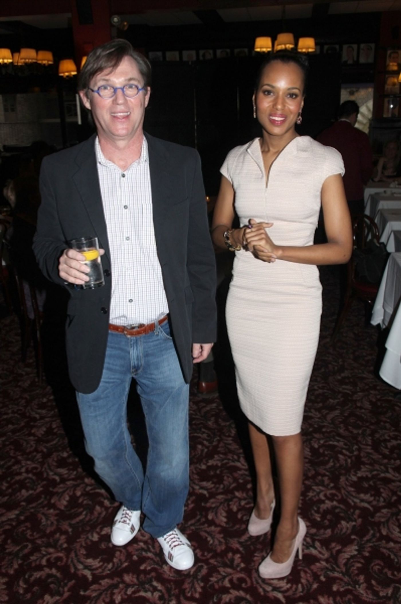 Photo Coverage: RACE Stars Receive Sardi's Portraits Photo Coverage: RACE Stars Receive Sardi's Portraits Image