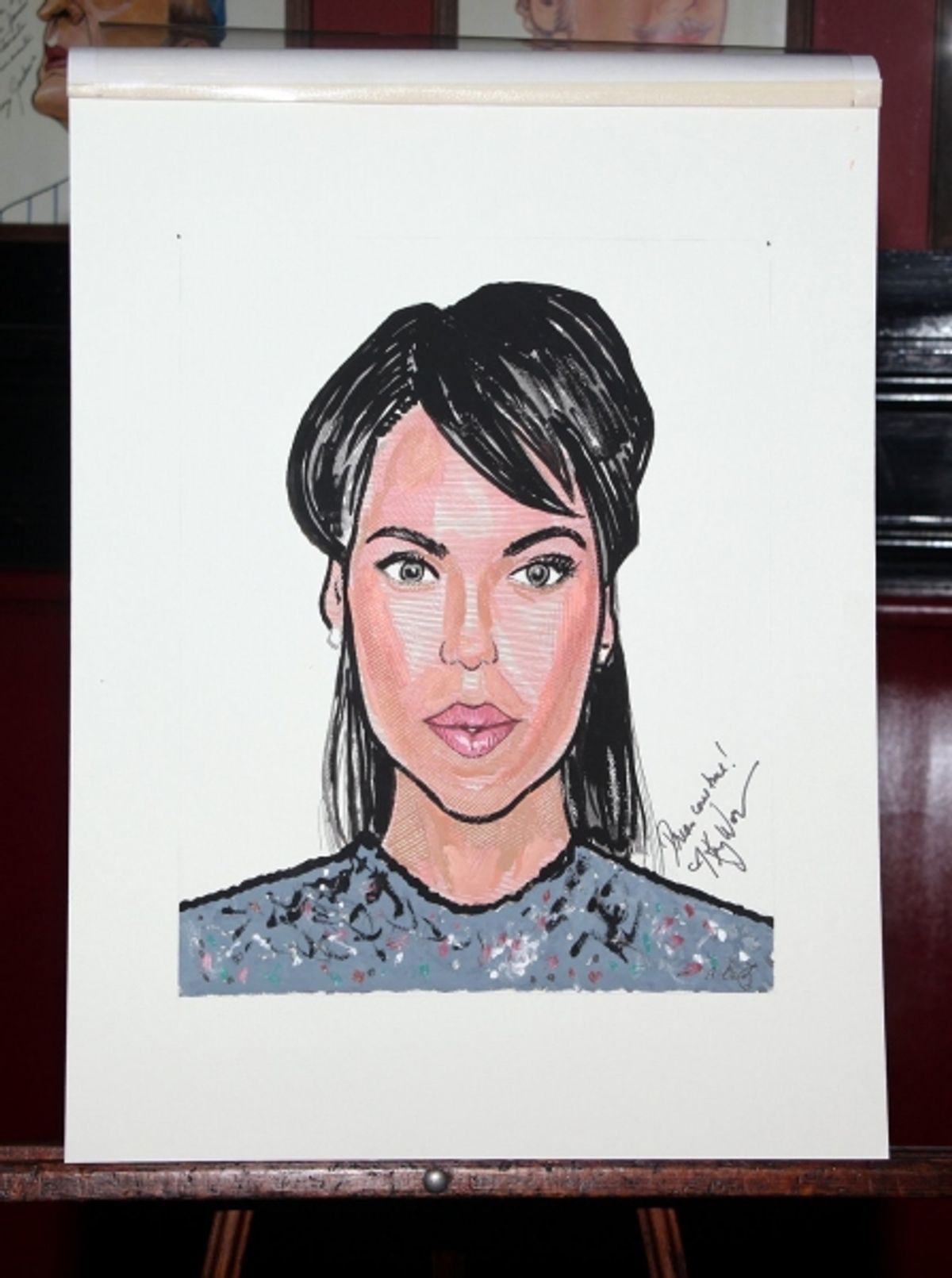 Sardi's Portrait of Kerry Washington at 