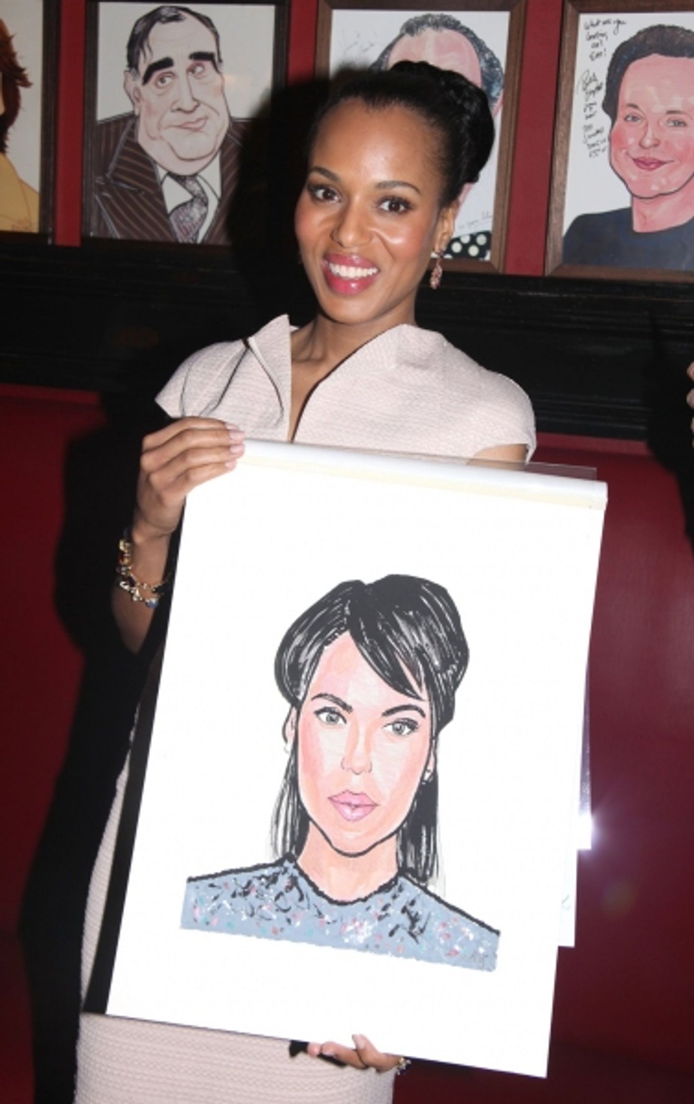 Photo Coverage: RACE Stars Receive Sardi's Portraits Photo Coverage: RACE Stars Receive Sardi's Portraits Image