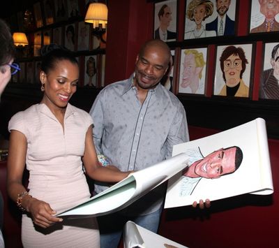 Kerry Washington and David Alan Grier Photo