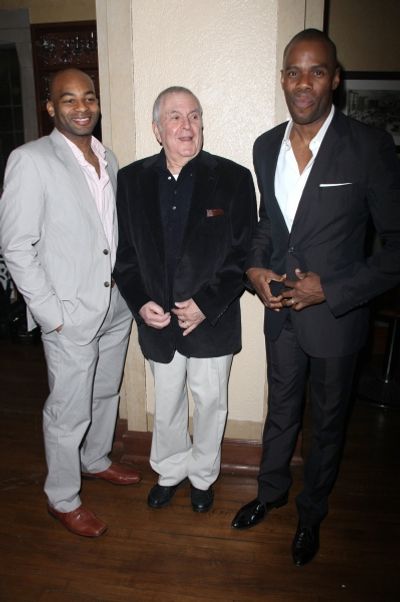 Brandon Victor Dixon, John Kander, & Coleman Domingo Photo