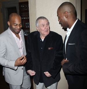 Brandon Victor Dixon, John Kander, & Coleman Domingo Photo