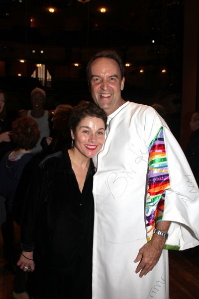 Dale Hensley (Gypsy Winner- La Cage) & Christina Andreas Photo