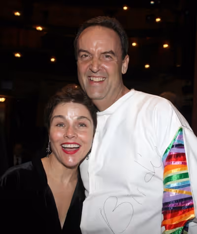 Dale Hensley (Gypsy Winner- La Cage) & Christina Andreas Photo