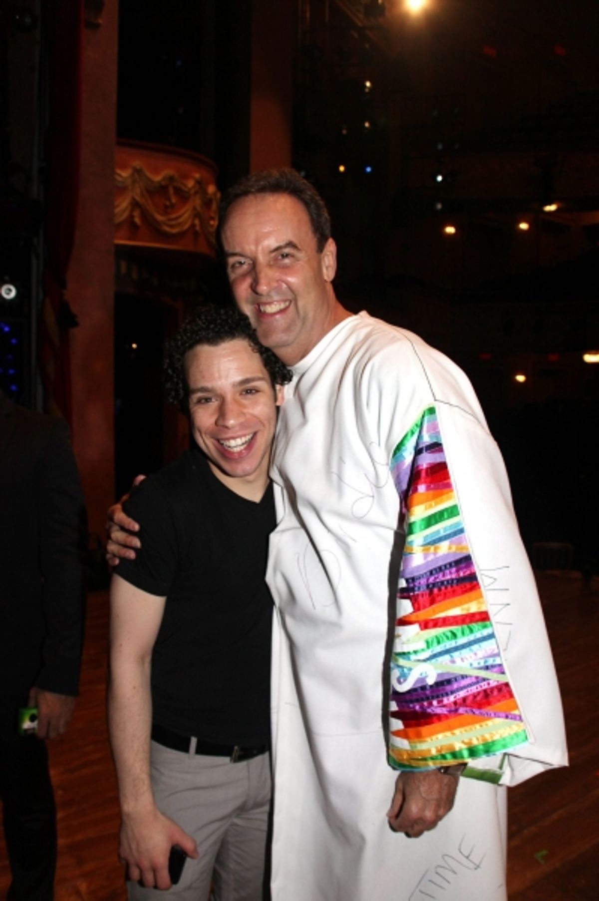 Dale Hensley (Gypsy Winner- La Cage) with Robin de Jesus at 