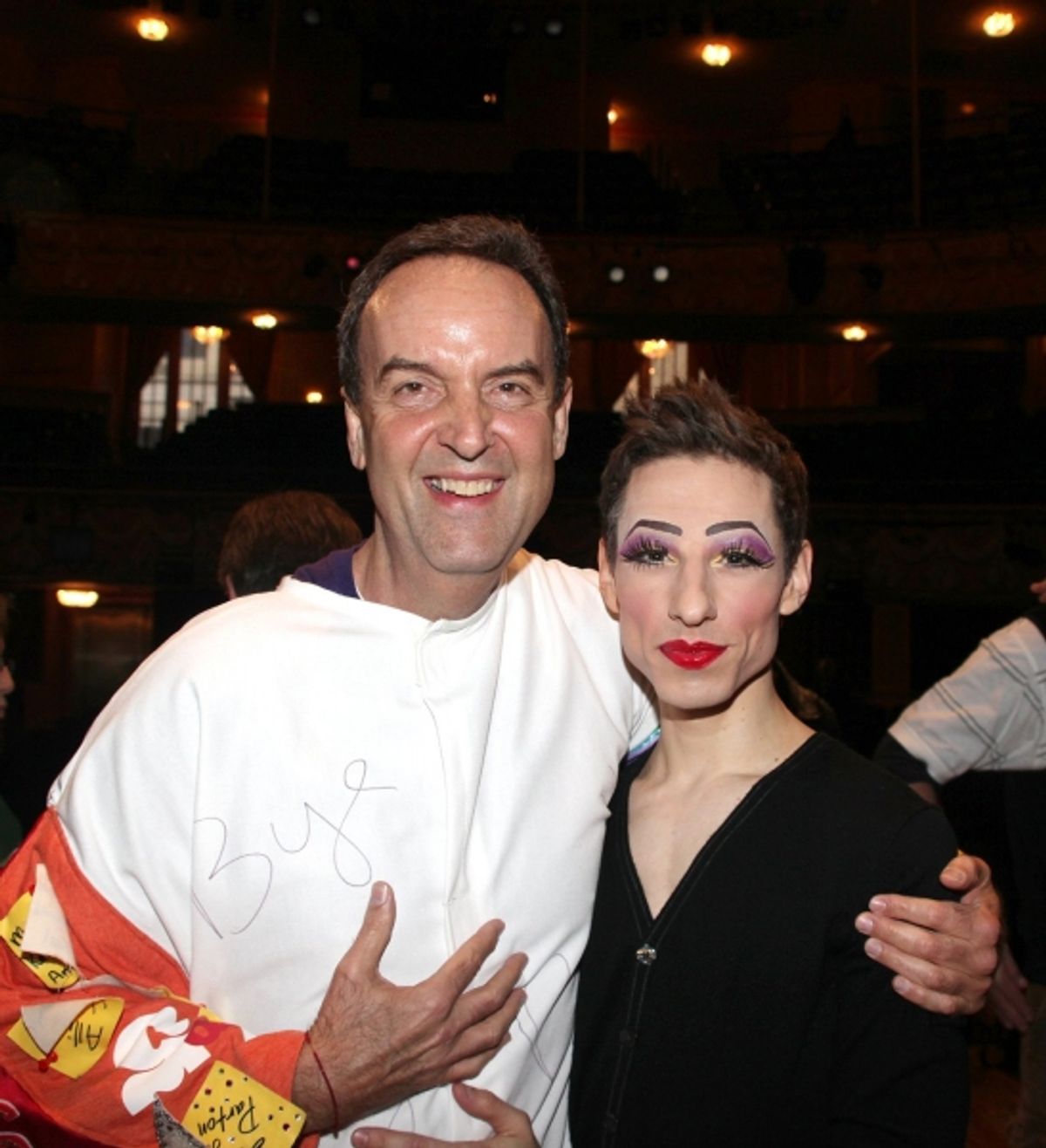 Dale Hensley (Gypsy Robe Winner - La Cage Aux Folles) & Sean Patrick Doyle
 at 