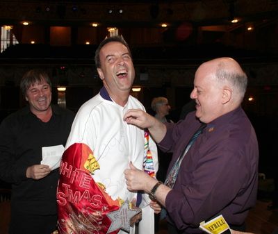 Dale Hensley (Gypsy Winner- La Cage) & David Westphal (Actors Equity) 
 Photo