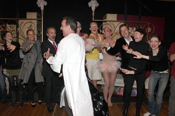 Dale Hensley (Gypsy Winner- La Cage) with ensemble cast inclusing Veanne Cox, Sean Pa Photo