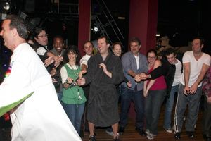 Dale Hensley (Gypsy Winner- La Cage) with ensemble cast including Douglas Hodge & A.J Photo