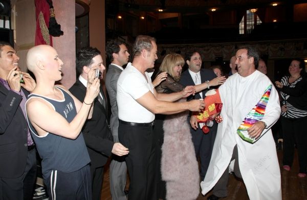 Dale Hensley (Gypsy Winner- La Cage) with Christophe Caballero, Jim Byk, Kelsey Gramm Photo