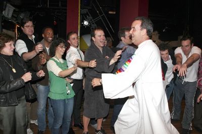 Dale Hensley (Gypsy Winner- La Cage) with ensemble cast including Douglas Hodge, A.J. Photo