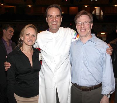 AEA Acting President Paige Price, Dale Hensley (Gypsy Winner- La Cage), 3rd VP Ira Mo Photo