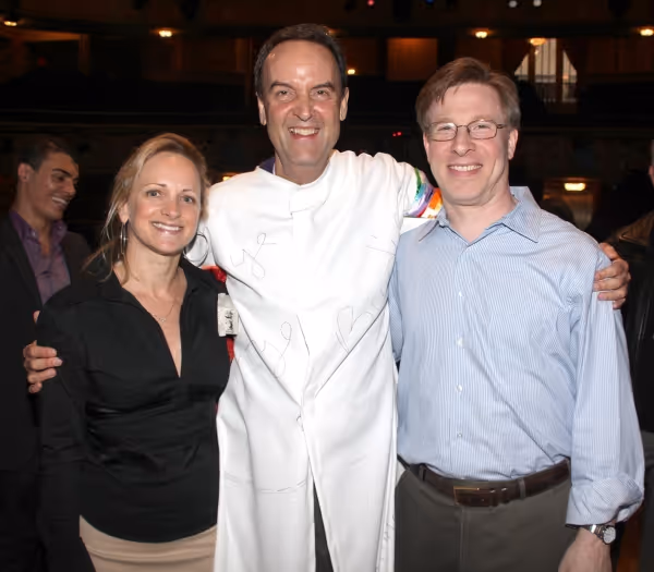 AEA Acting President Paige Price, Dale Hensley (Gypsy Winner- La Cage), 3rd VP Ira Mo Photo