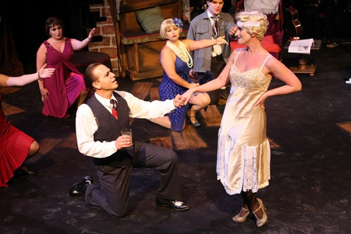 Jeffrey Pruett, Margeau Baeu Steinau, & the Cast of The Wild Party at 