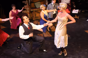 Jeffrey Pruett, Margeau Baeu Steinau, & the Cast of The Wild Party @ BroadwayWorld Jeffrey Pruett, Margeau Baeu Steinau, & the Cast of The Wild Party Photo