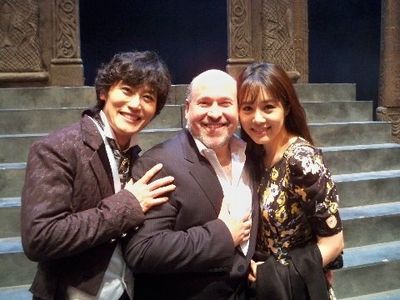 Um Ki-joon, Frank Wildhorn, & Ock Joo-hyun
 Photo