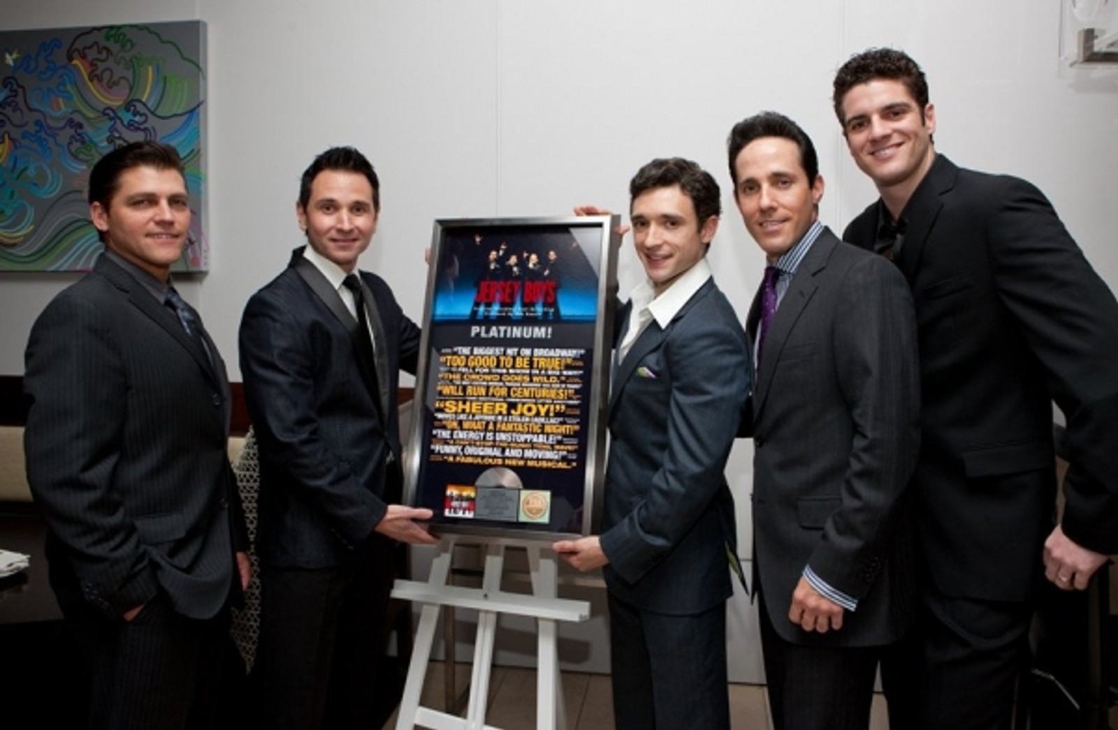 Photo Coverage: Jersey Boys Celebrate 2nd Anniversary in Vegas — photo 42 of 44
