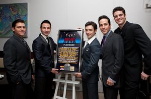Deven May, Travis Cloer, Rick Faugno, Jeff Leibow and Peter Saide @ BroadwayWorld Deven May, Travis Cloer, Rick Faugno, Jeff Leibow and Peter Saide Photo