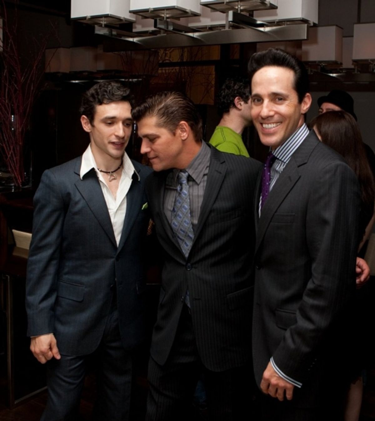 Rick Faugno, Deven May and Jeff Leibow at 