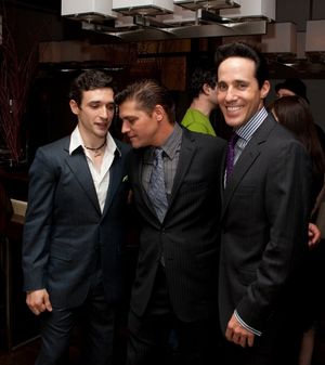 Rick Faugno, Deven May and Jeff Leibow @ BroadwayWorld Rick Faugno, Deven May and Jeff Leibow Photo