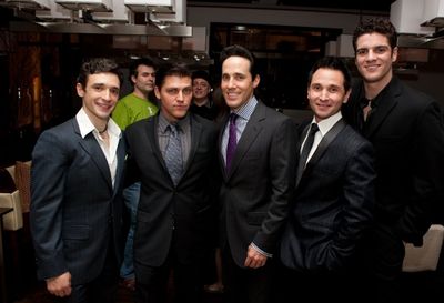 Rick Faugno, Deven May and Jeff Leibow, Travis Cloer and Peter Saide Photo