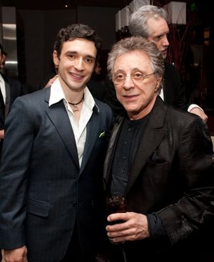 Rick Faugno and Frankie Valli Photo