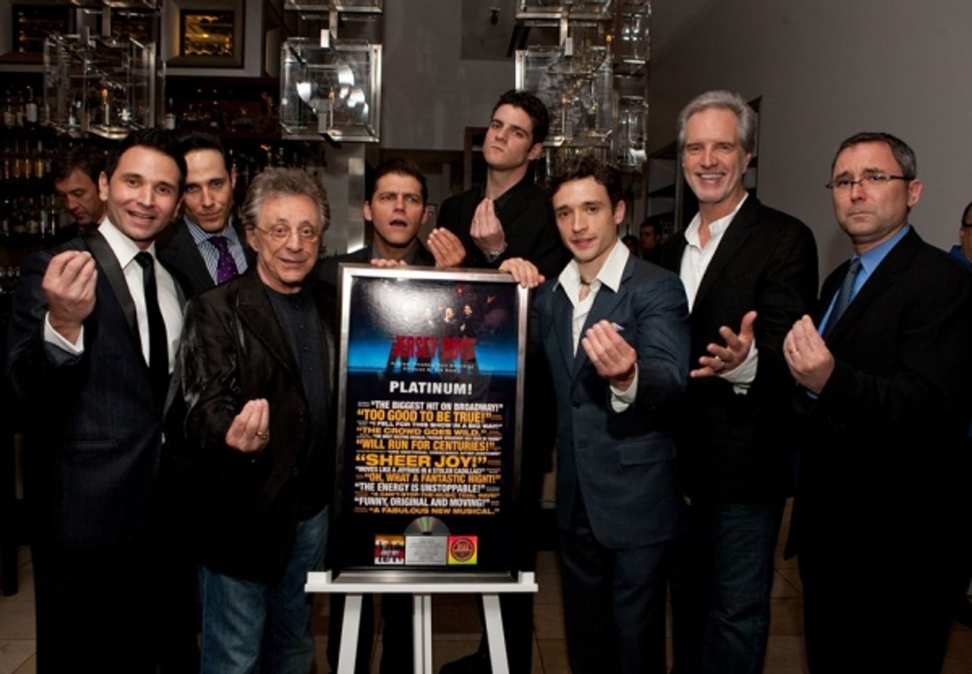 Photo Coverage: Jersey Boys Celebrate 2nd Anniversary in Vegas Photo Coverage: Jersey Boys Celebrate 2nd Anniversary in Vegas Image