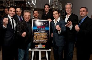 Travis Cloer, Jeff Leibow, Frankie Valli, Deven May, Peter Saide, Rick Faugno and Bob Gaudio @ BroadwayWorld Travis Cloer, Jeff Leibow, Frankie Valli, Deven May, Peter Saide, Rick Faugno and Bob Photo