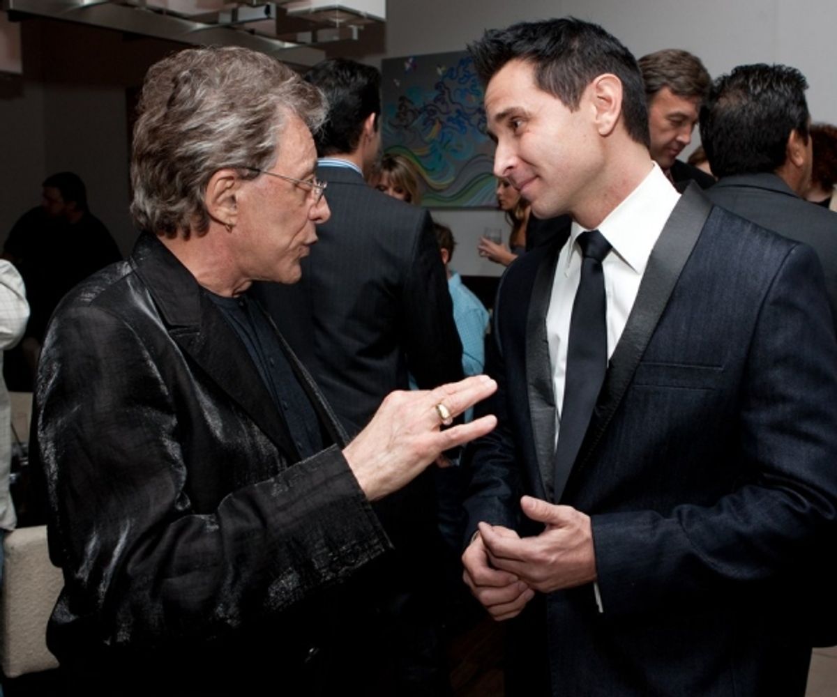 Frankie Valli and Travis Cloer at 