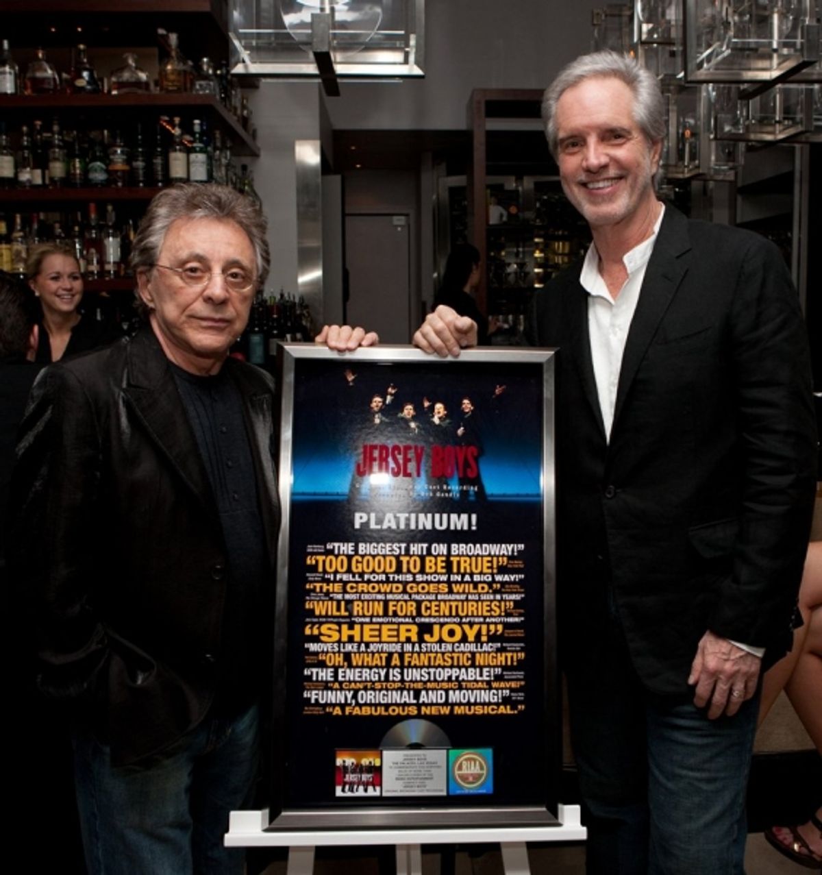 Frankie Valli and Bob Gaudio at 
