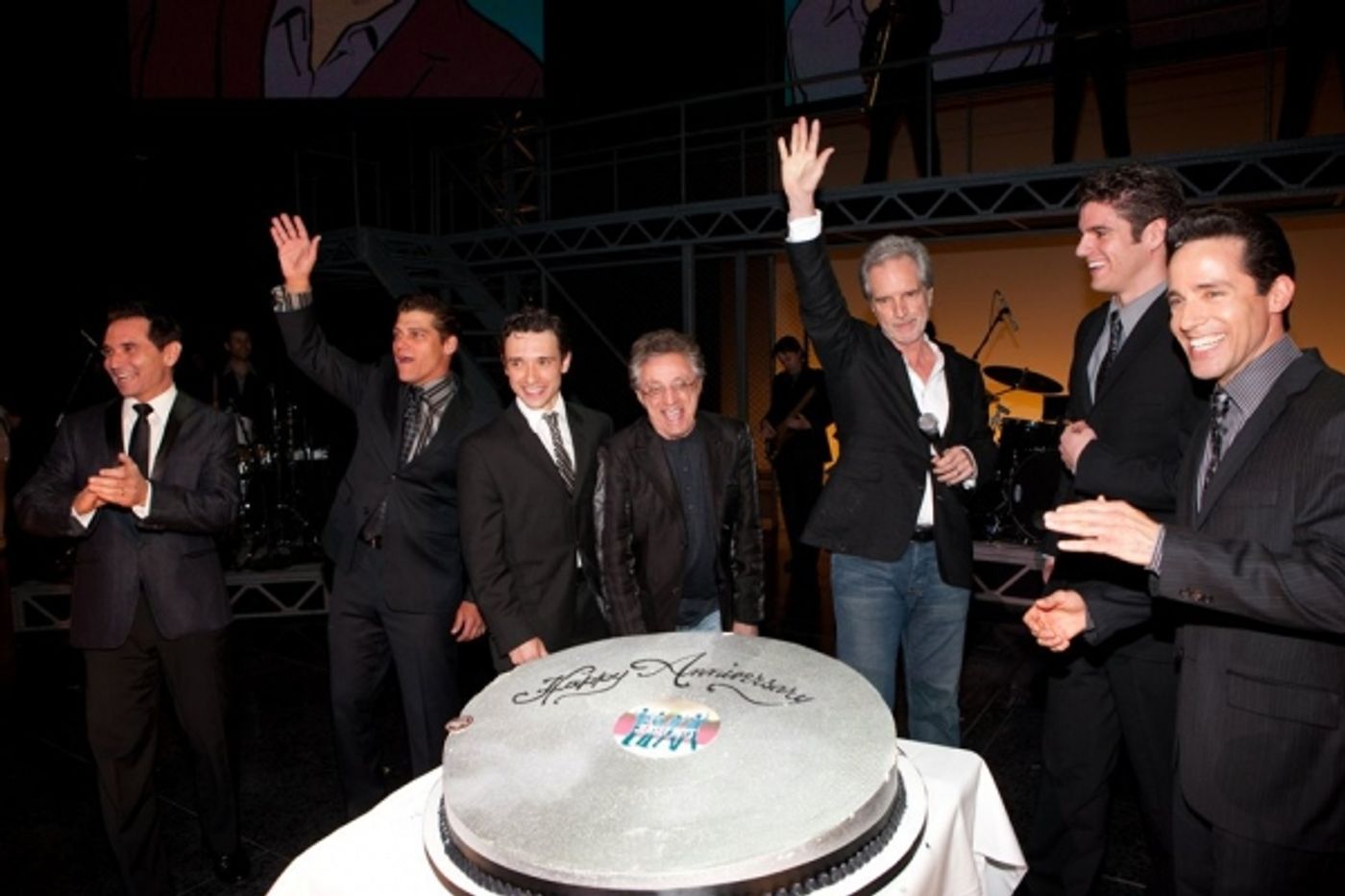 Photo Coverage: Jersey Boys Celebrate 2nd Anniversary in Vegas Photo Coverage: Jersey Boys Celebrate 2nd Anniversary in Vegas Image