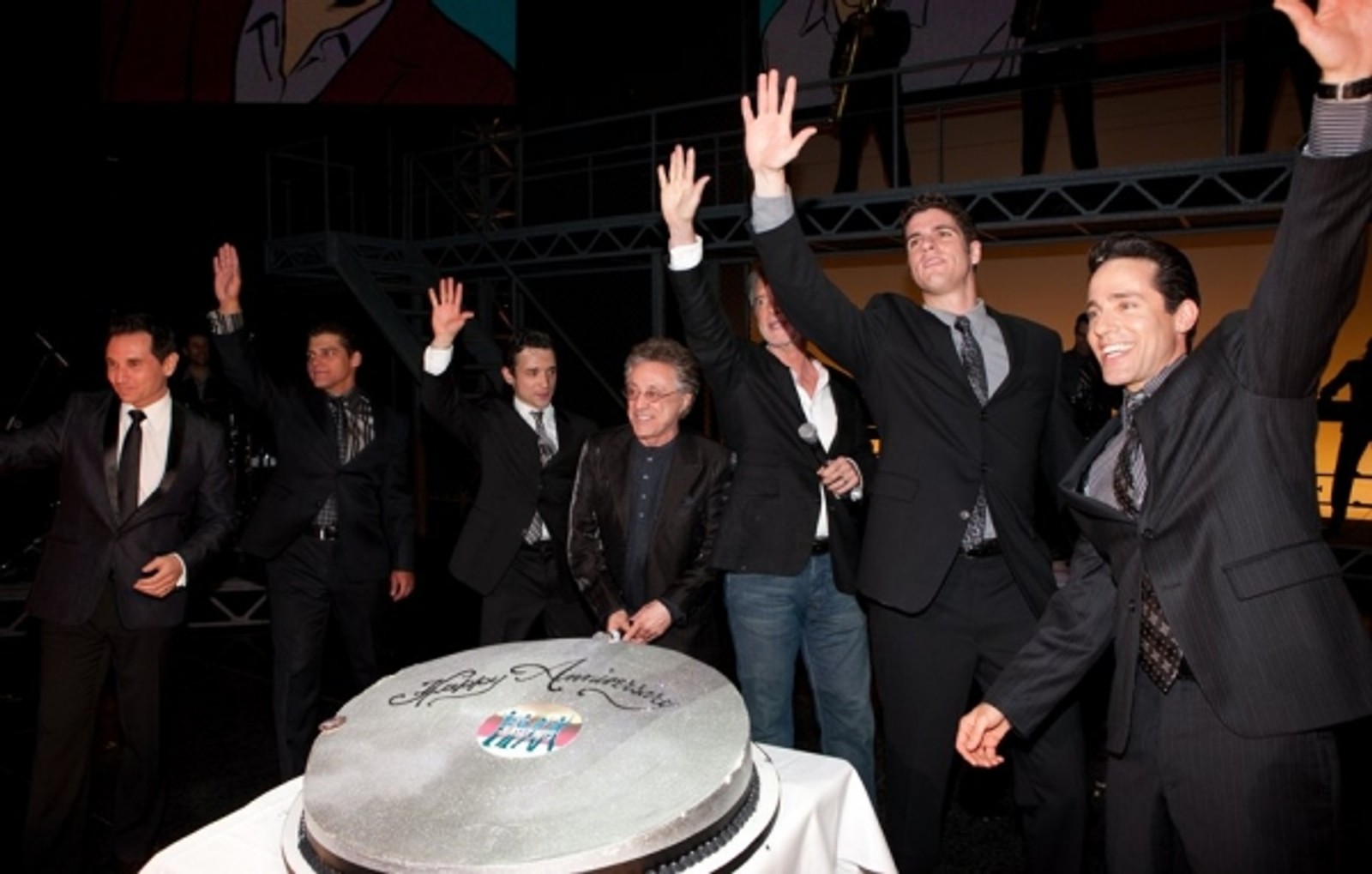 Photo Coverage: Jersey Boys Celebrate 2nd Anniversary in Vegas — photo 13 of 44