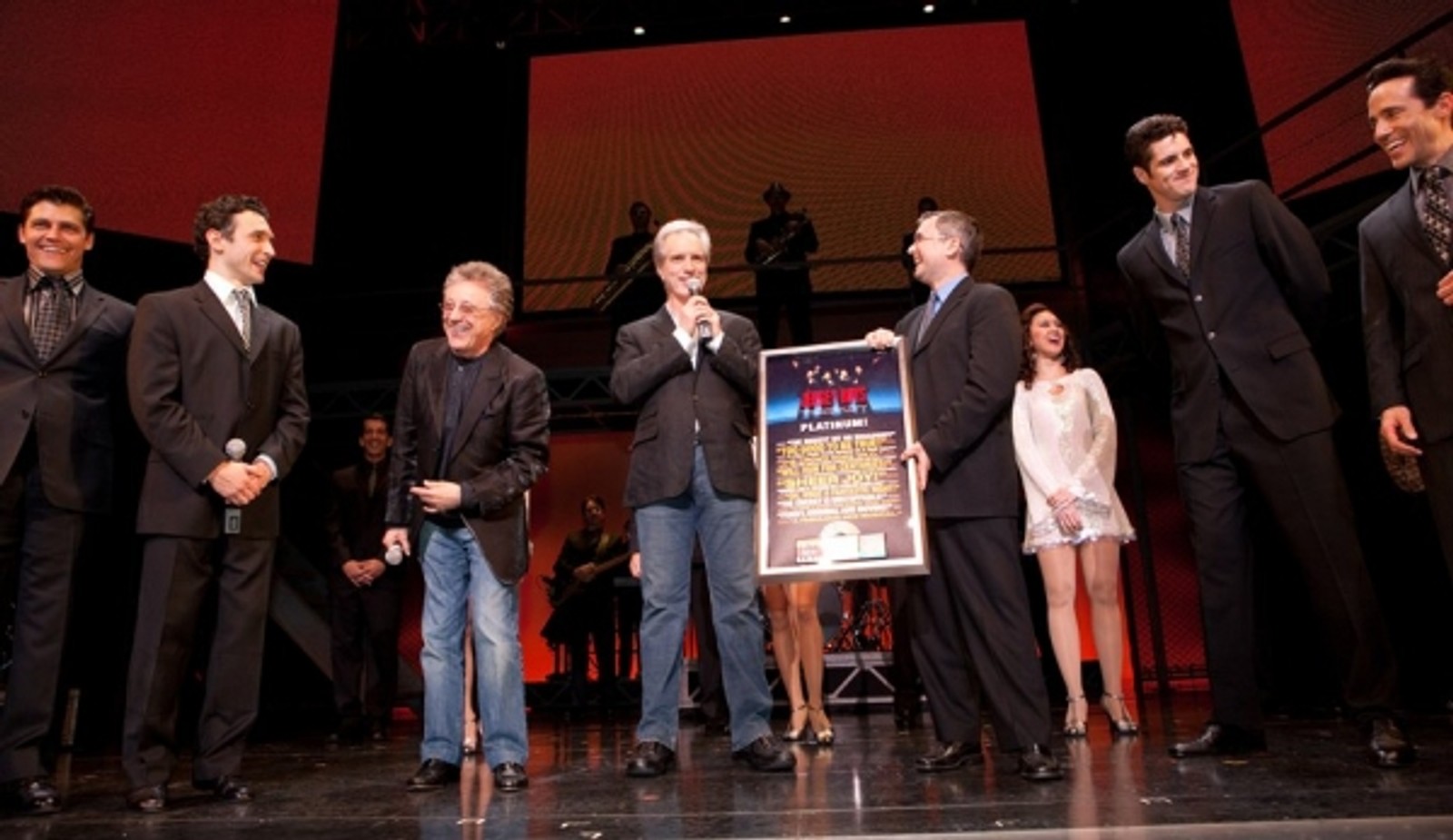 Photo Coverage: Jersey Boys Celebrate 2nd Anniversary in Vegas — photo 4 of 44