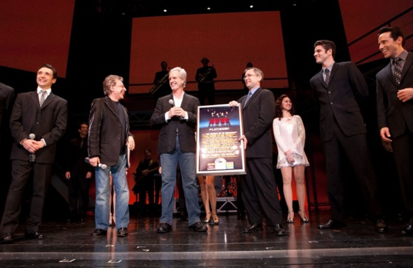 Photo Coverage: Jersey Boys Celebrate 2nd Anniversary in Vegas Photo Coverage: Jersey Boys Celebrate 2nd Anniversary in Vegas Image
