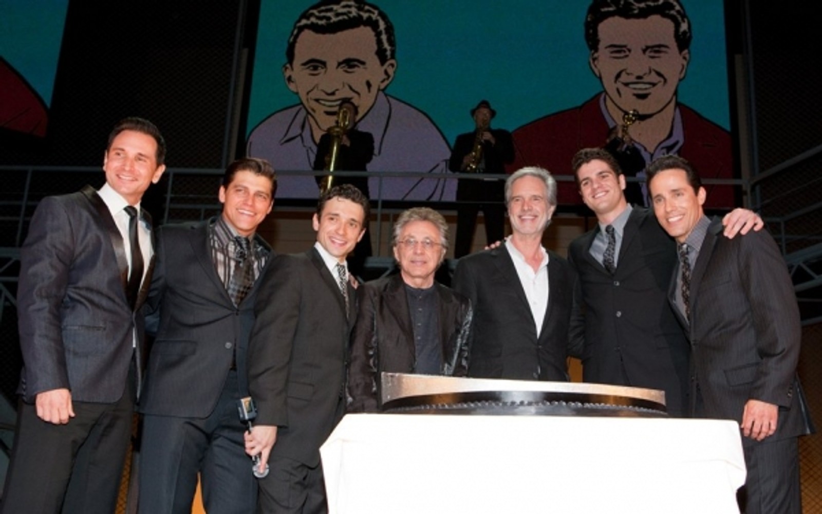 Photo Coverage: Jersey Boys Celebrate 2nd Anniversary in Vegas — photo 1 of 44