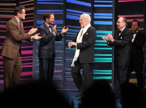 Sean Martin Hingston, Peter Benson, Burt Bacharach, Hal David, Rob Ashford @ BroadwayWorld Sean Martin Hingston, Peter Benson, Burt Bacharach, Hal David, Rob Ashford Photo