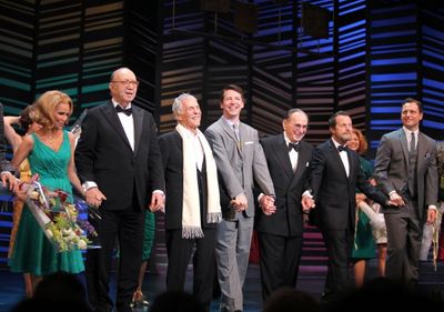 Dick Latessa, Kristin Chenoweth, Neil Simon, Burt Bacharach, Sean Hayes, Hal David, R Photo
