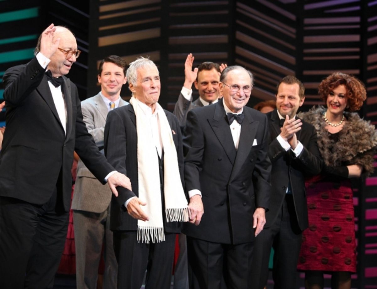 Neil Simon, Sean Hayes, Burt Bacharach, Hal David, Rob Ashford, Katie Finneran at 