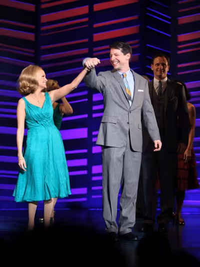 Sean Hayes and Kristin Chenoweth Photo