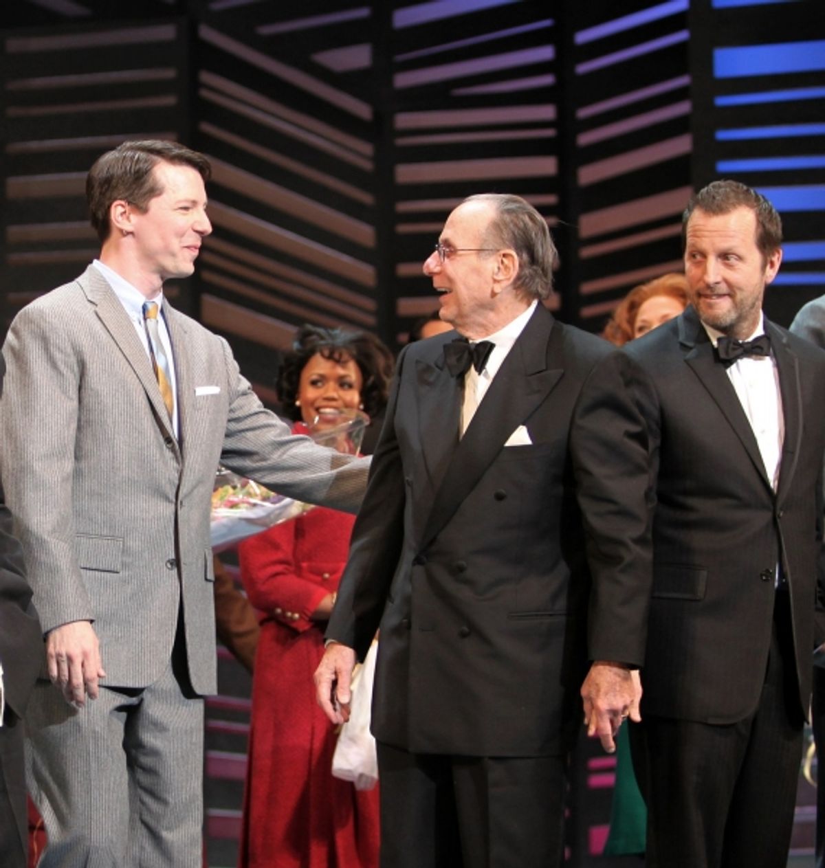 Sean Hayes, Hal David, Rob Ashford at 