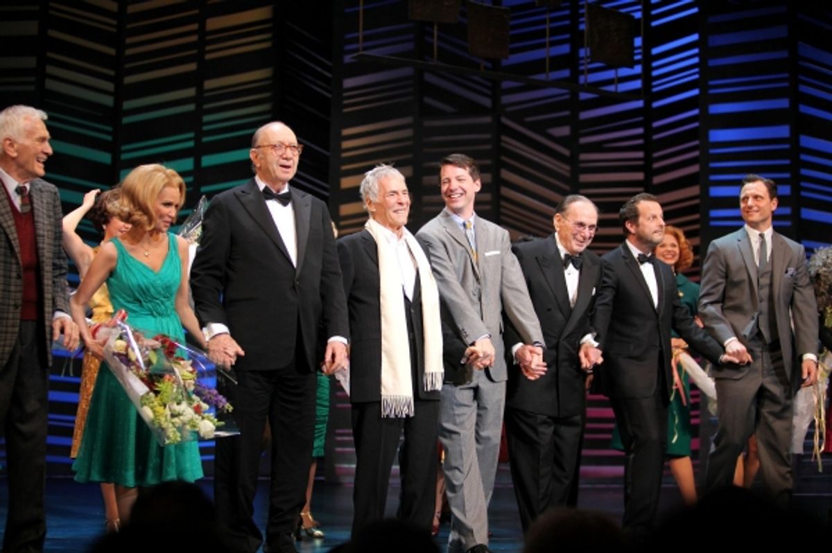 Dick Latessa, Kristin Chenoweth, Neil Simon, Burt Bacharach, Sean Hayes, Hal David, Rob Ashford, Tony Goldwyn at 