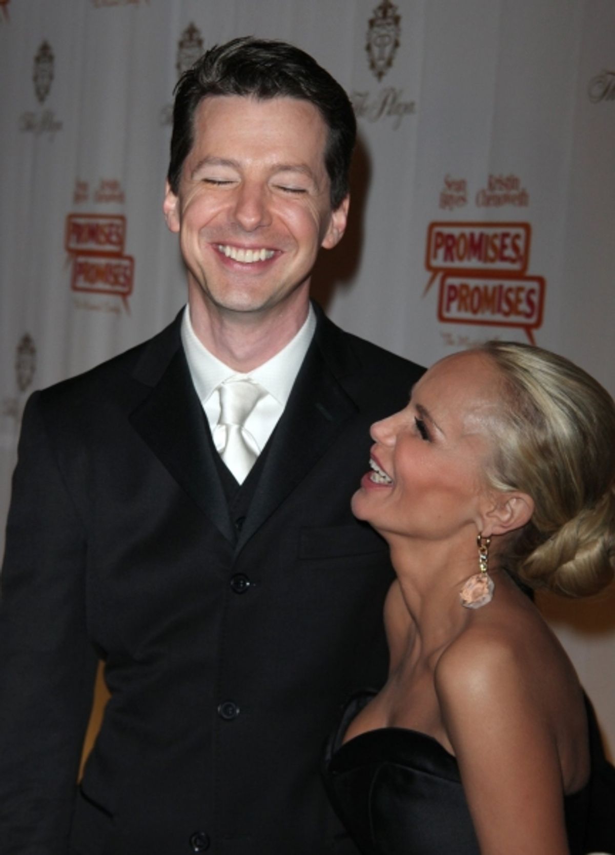 Sean Hayes & Kristin Chenoweth at 