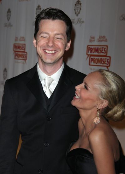 Sean Hayes & Kristin Chenoweth Photo